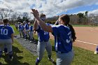 Softball vs Babson  Wheaton College Softball vs Babson College. - Photo by Keith Nordstrom : Wheaton, Softball, Babson, NEWMAC